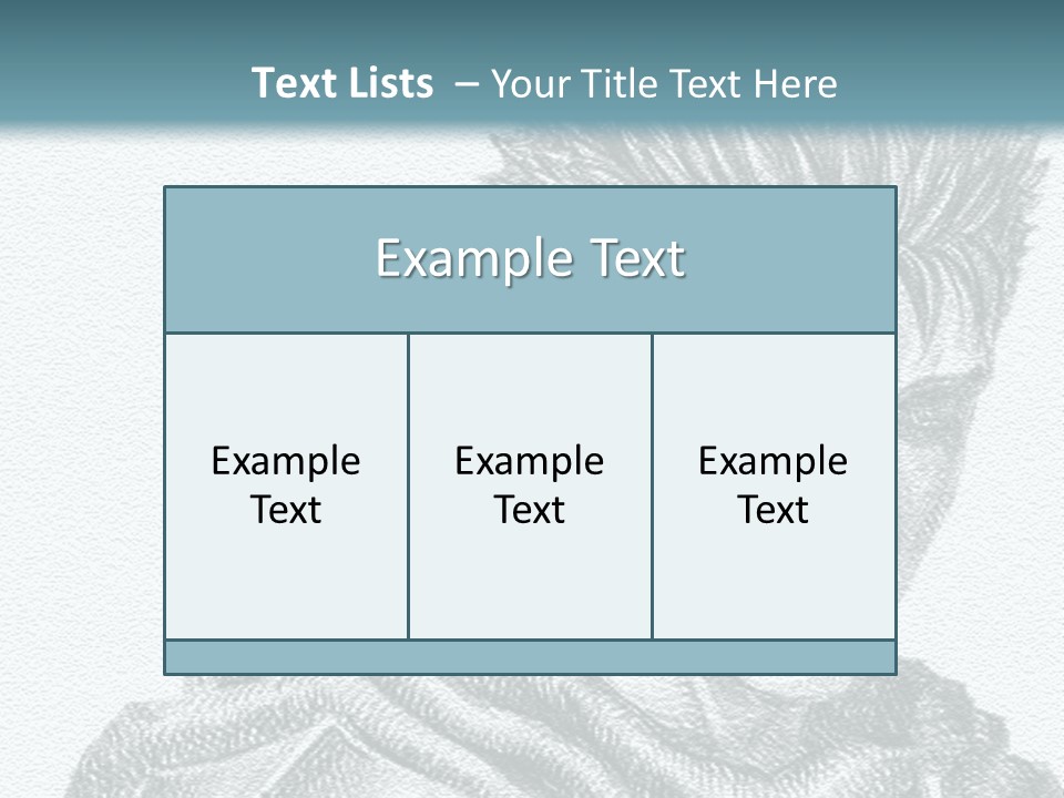A Drawing Of A Man With Spiked Hair PowerPoint Template