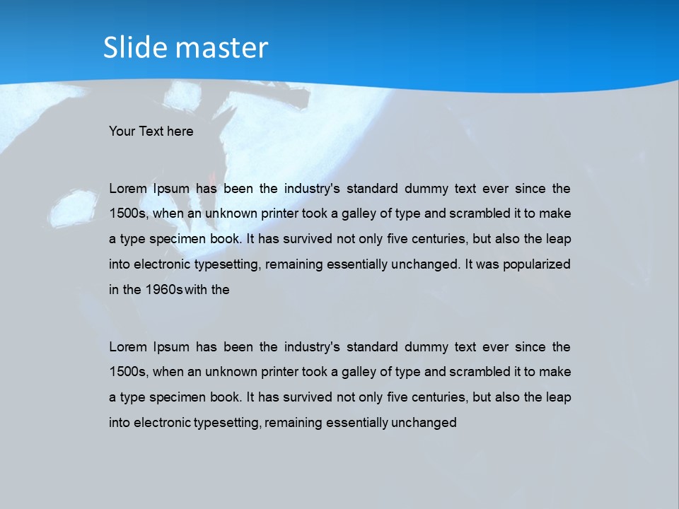 A Silhouette Of A Demon Holding A Sword In Front Of A Full Moon PowerPoint Template