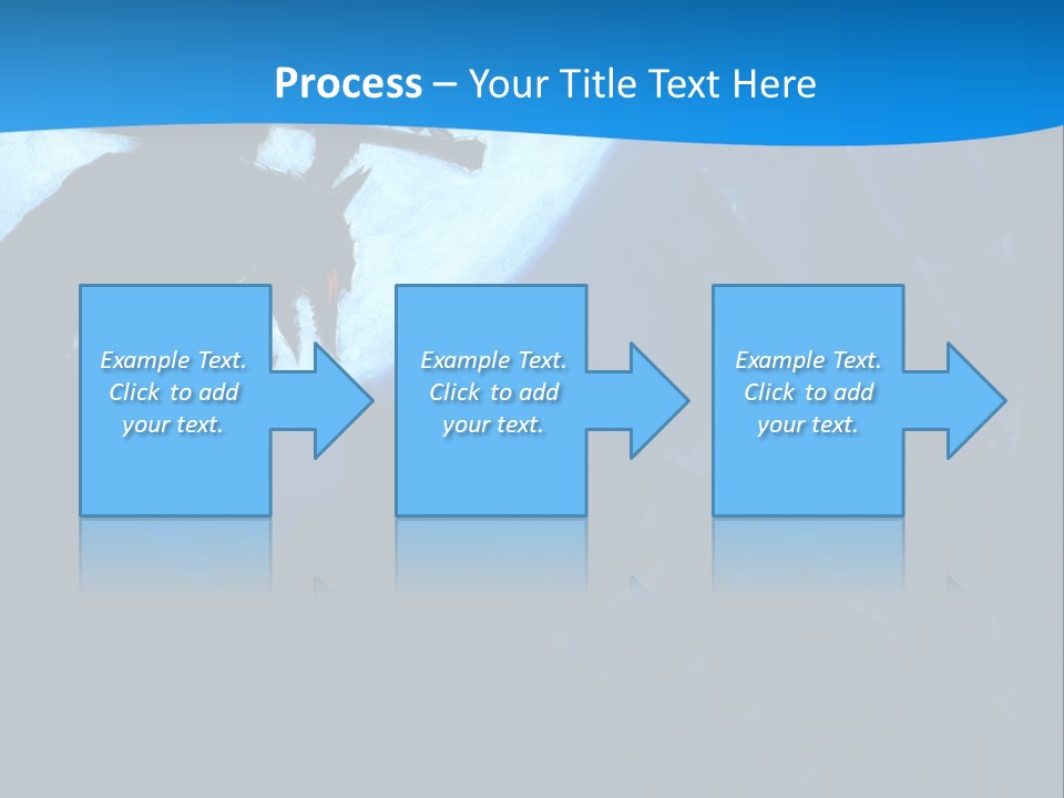 A Silhouette Of A Demon Holding A Sword In Front Of A Full Moon PowerPoint Template