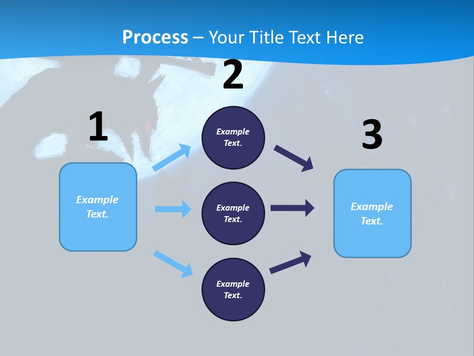 A Silhouette Of A Demon Holding A Sword In Front Of A Full Moon PowerPoint Template