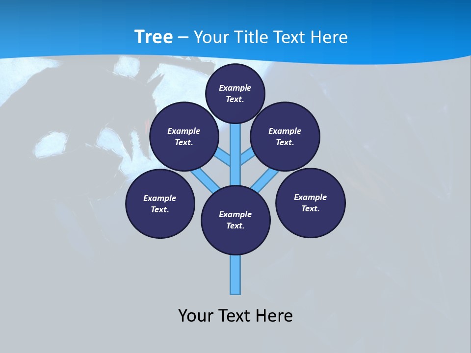A Silhouette Of A Demon Holding A Sword In Front Of A Full Moon PowerPoint Template