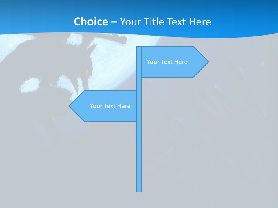 A Silhouette Of A Demon Holding A Sword In Front Of A Full Moon PowerPoint Template