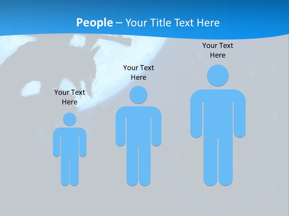 A Silhouette Of A Demon Holding A Sword In Front Of A Full Moon PowerPoint Template