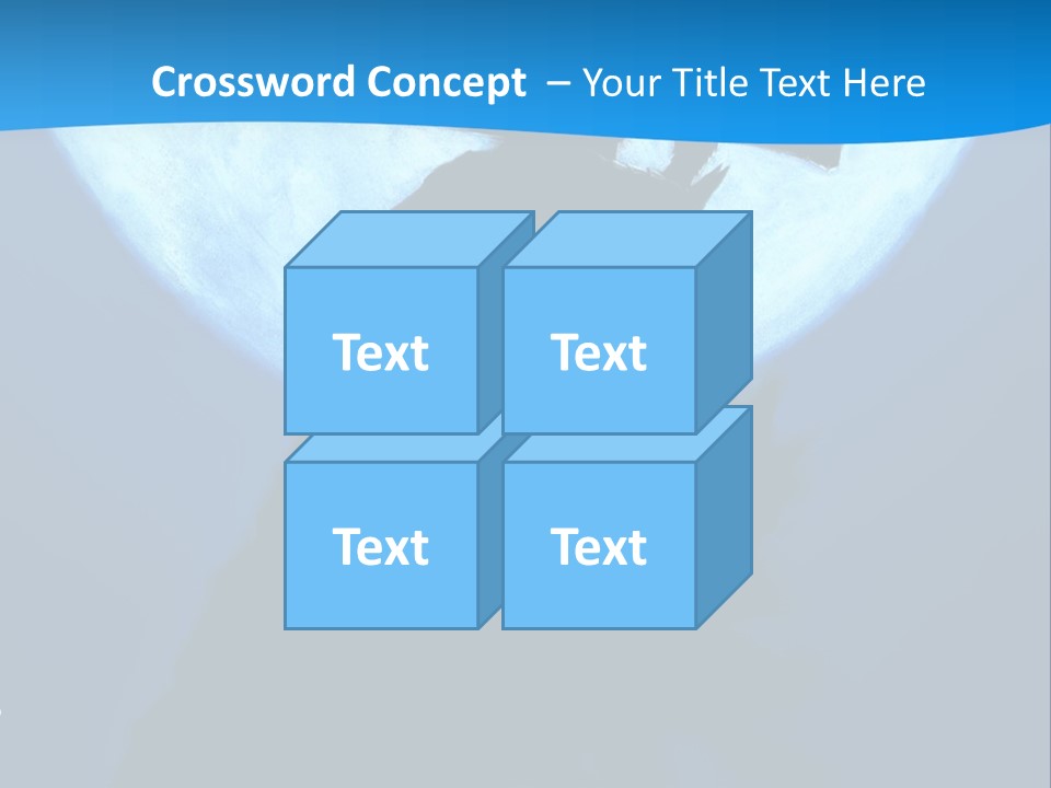 A Silhouette Of A Demon Holding A Cross In Front Of A Full Moon PowerPoint Template