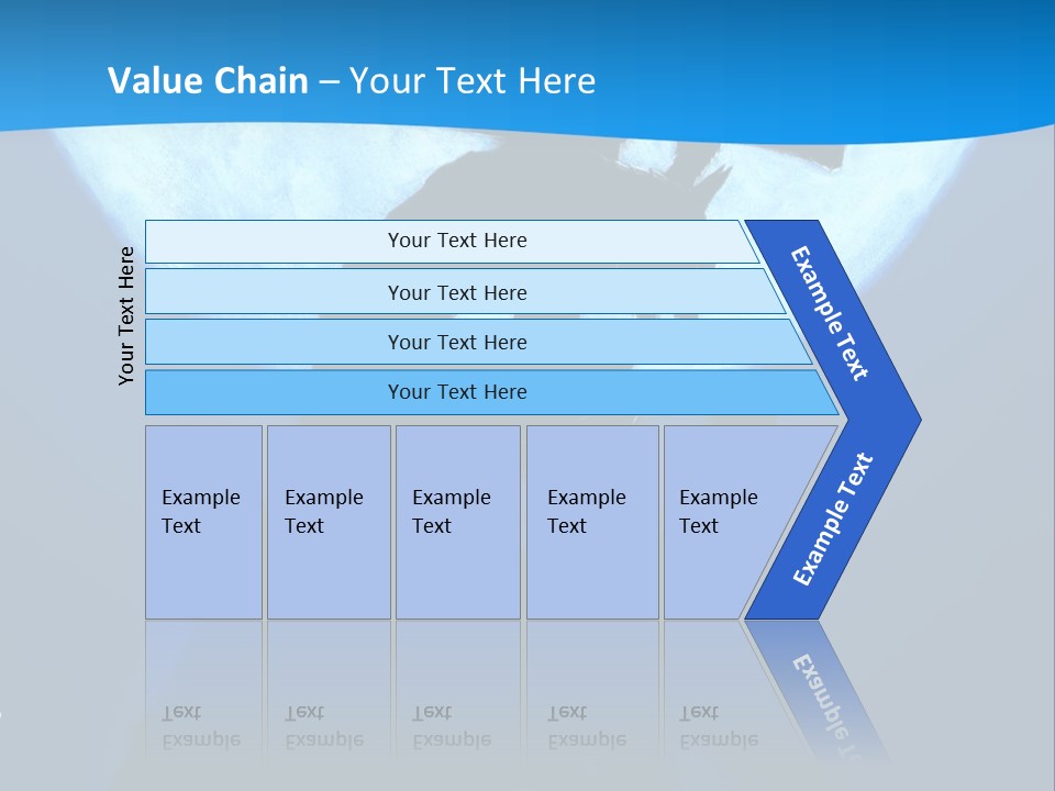 A Silhouette Of A Demon Holding A Cross In Front Of A Full Moon PowerPoint Template