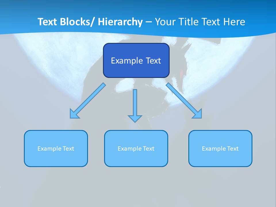 A Silhouette Of A Demon Holding A Cross In Front Of A Full Moon PowerPoint Template
