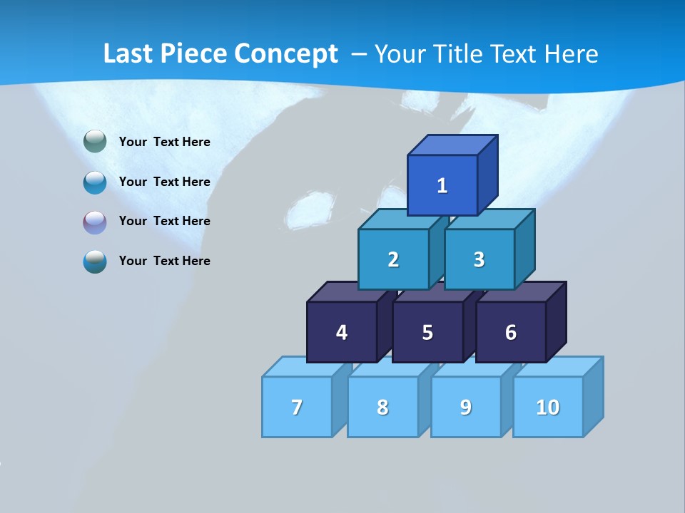 A Silhouette Of A Demon Holding A Cross In Front Of A Full Moon PowerPoint Template