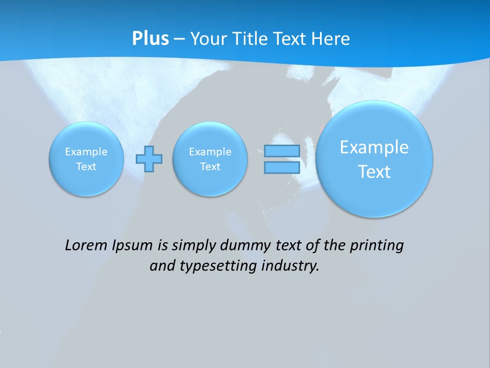 A Silhouette Of A Demon Holding A Cross In Front Of A Full Moon PowerPoint Template