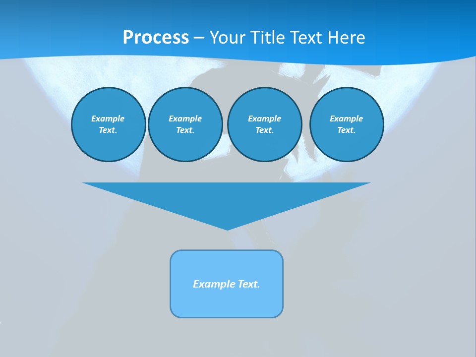 A Silhouette Of A Demon Holding A Cross In Front Of A Full Moon PowerPoint Template