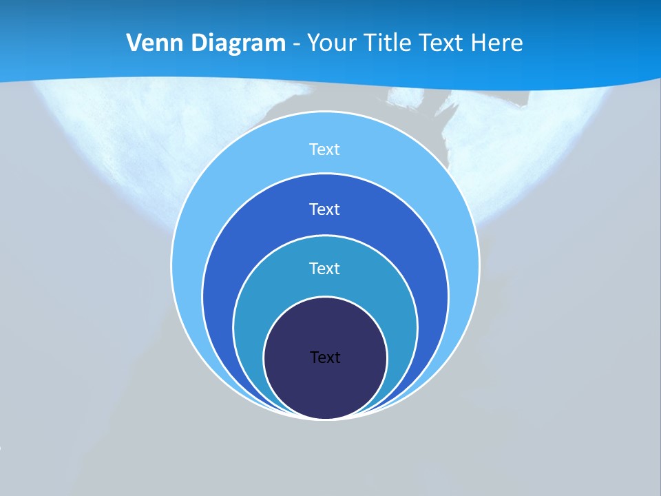 A Silhouette Of A Demon Holding A Cross In Front Of A Full Moon PowerPoint Template