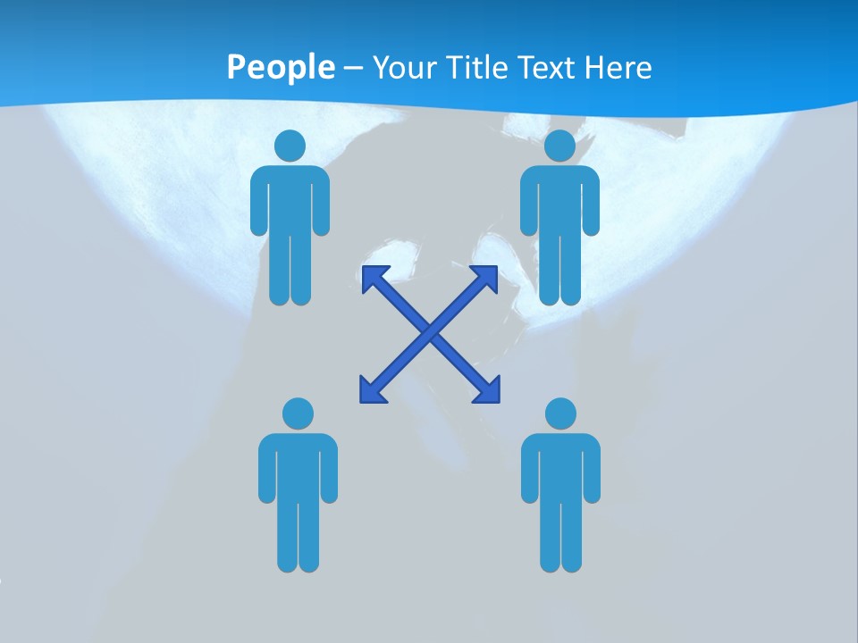 A Silhouette Of A Demon Holding A Cross In Front Of A Full Moon PowerPoint Template