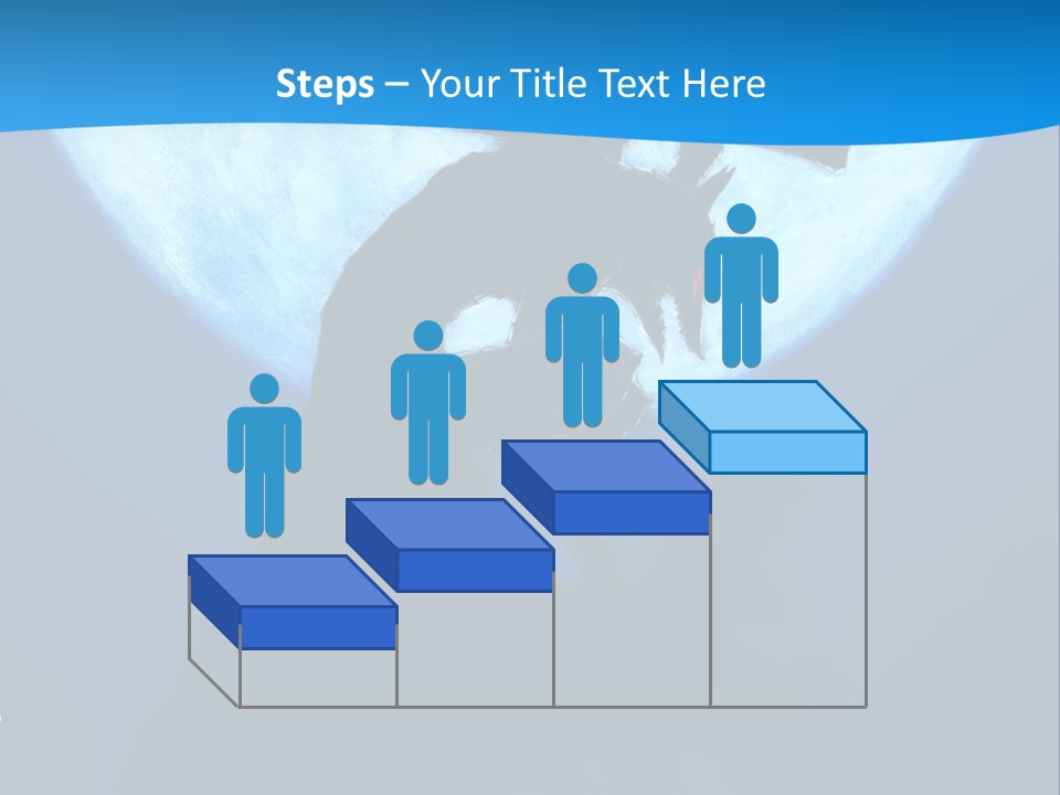 A Silhouette Of A Demon Holding A Cross In Front Of A Full Moon PowerPoint Template