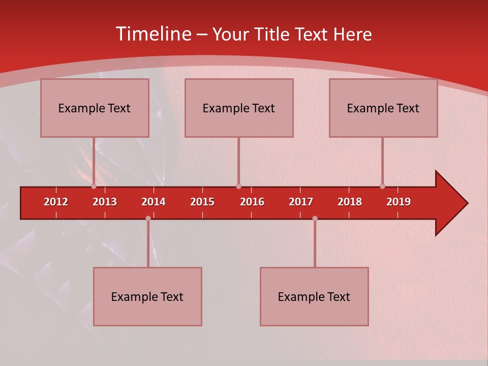 A Red And Black Background With A Black And White Picture PowerPoint Template