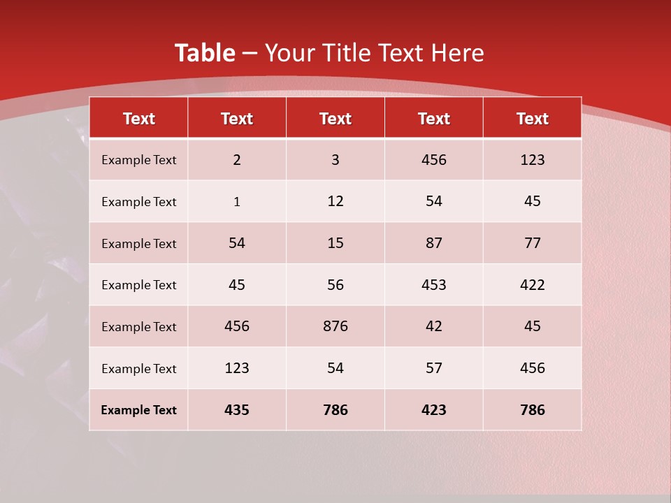 A Red And Black Background With A Black And White Picture PowerPoint Template