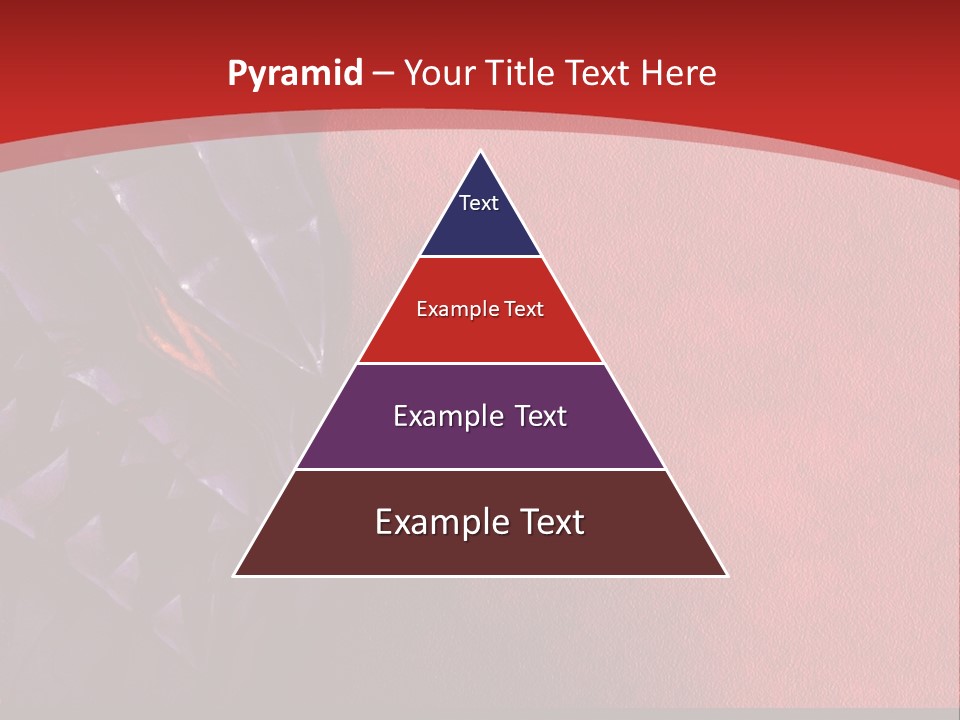 A Red And Black Background With A Black And White Picture PowerPoint Template