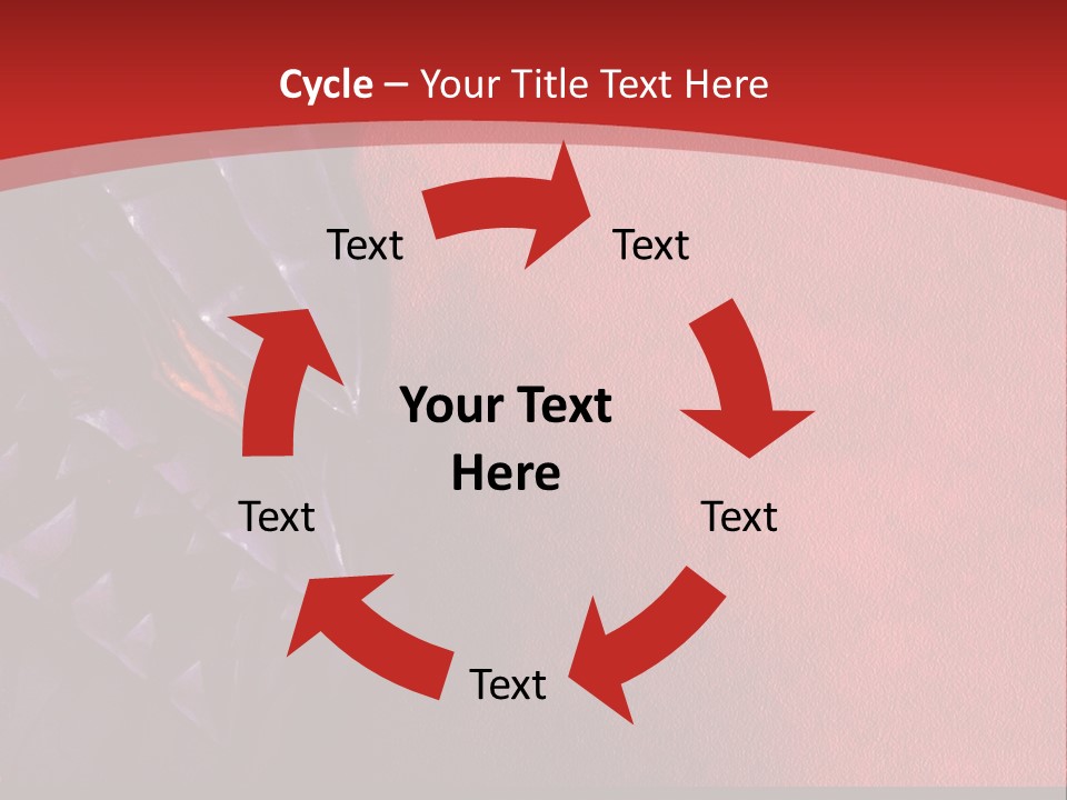 A Red And Black Background With A Black And White Picture PowerPoint Template