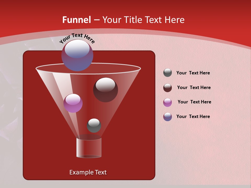 A Red And Black Background With A Black And White Picture PowerPoint Template