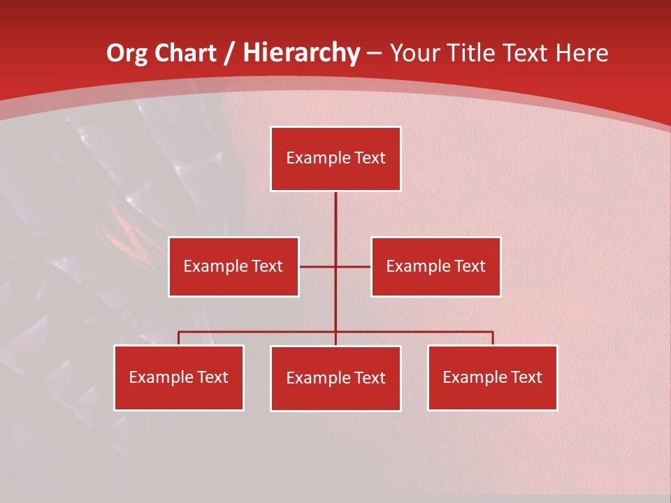 A Red And Black Background With A Black And White Picture PowerPoint Template