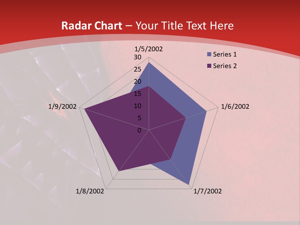A Red And Black Background With A Black And White Picture PowerPoint Template