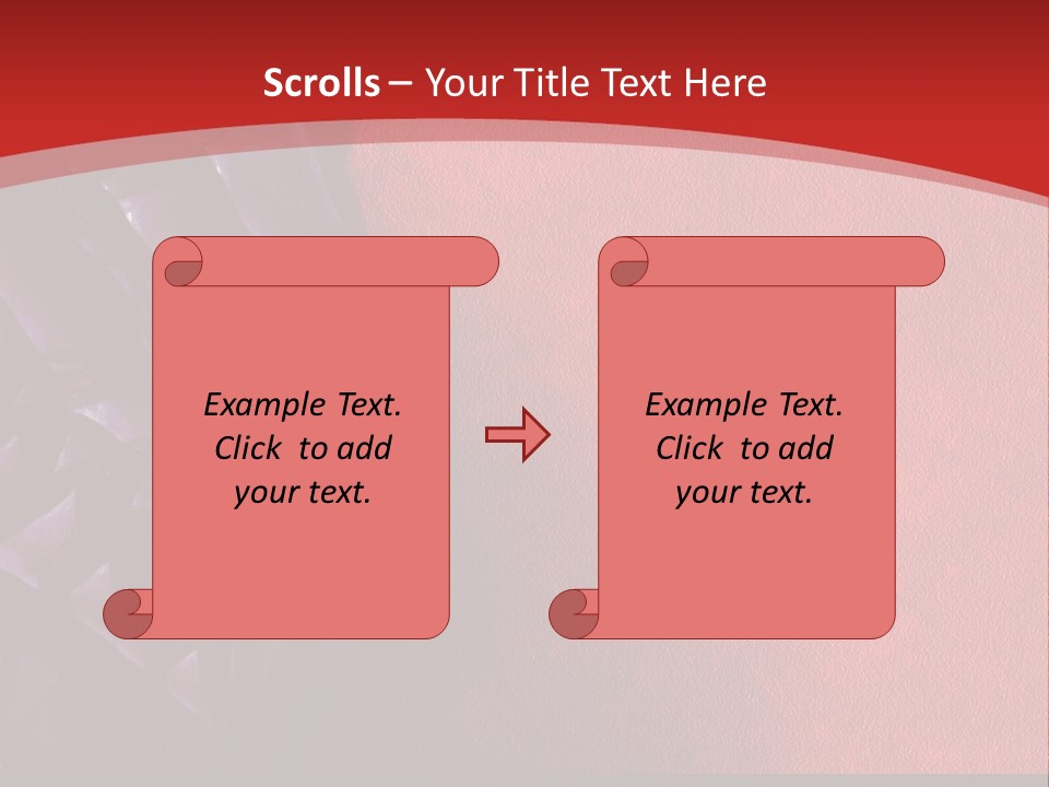 A Red And Black Background With A Black And White Picture PowerPoint Template