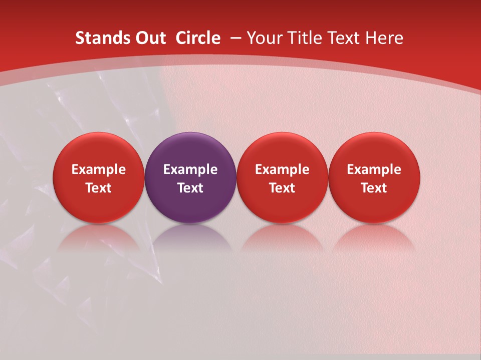 A Red And Black Background With A Black And White Picture PowerPoint Template