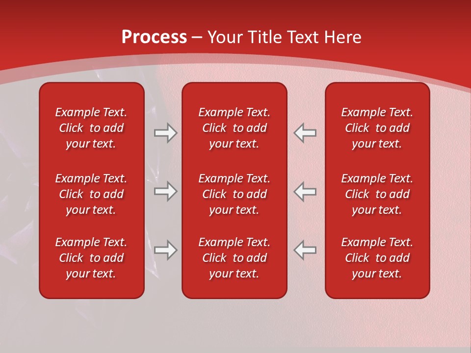 A Red And Black Background With A Black And White Picture PowerPoint Template