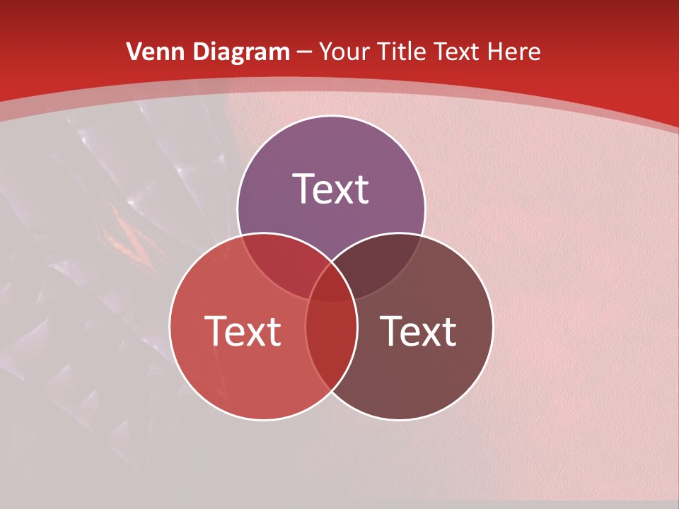 A Red And Black Background With A Black And White Picture PowerPoint Template