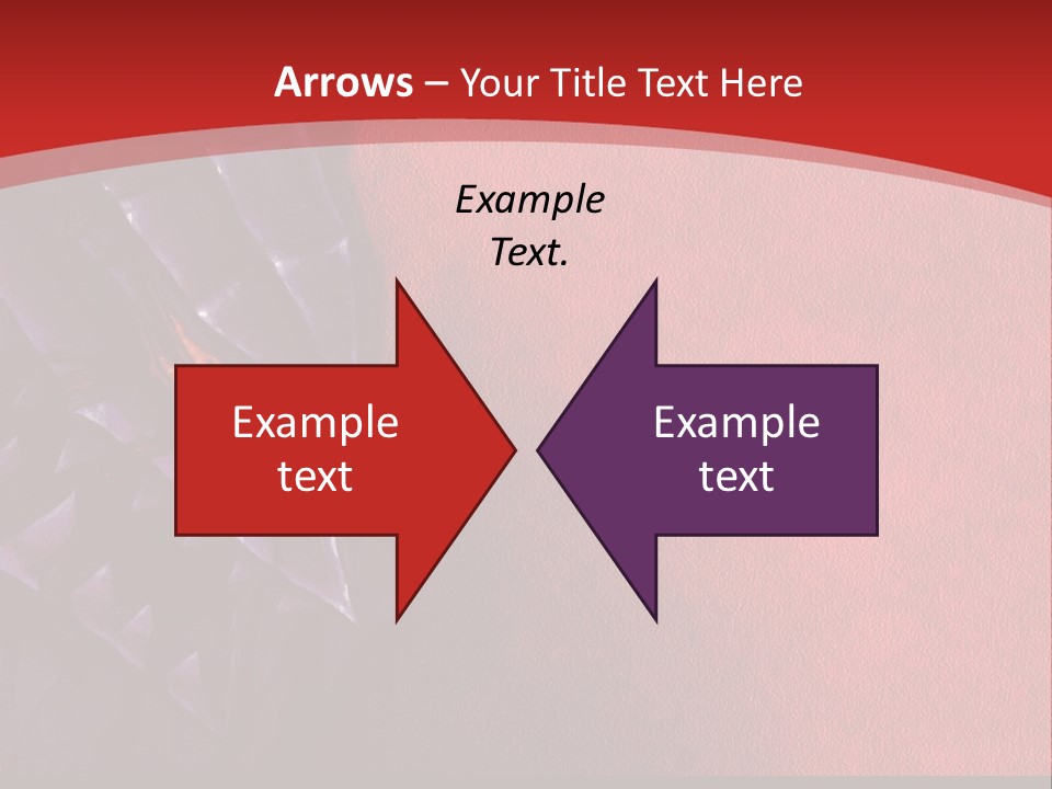 A Red And Black Background With A Black And White Picture PowerPoint Template