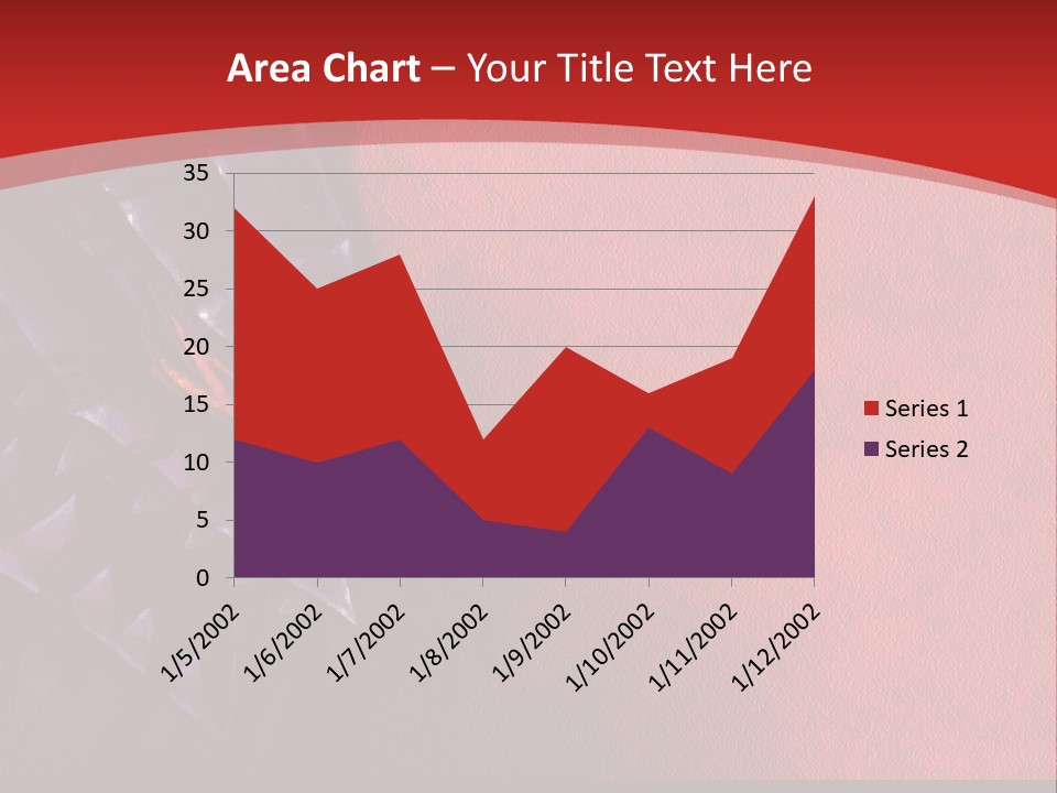 A Red And Black Background With A Black And White Picture PowerPoint Template