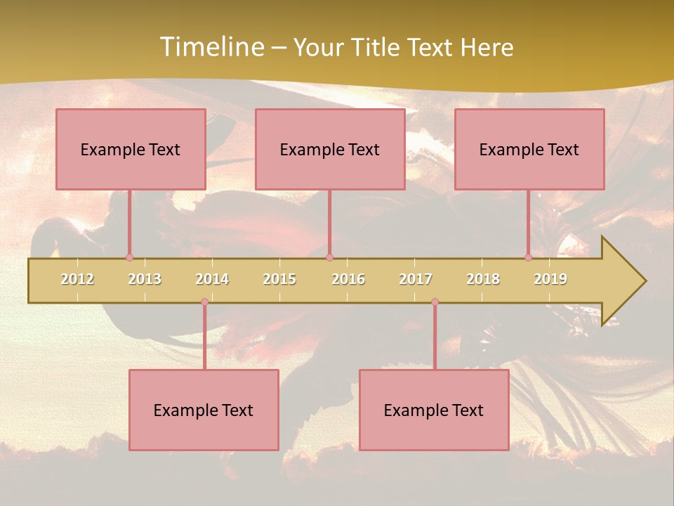 A Woman Holding A Sword In Her Hand PowerPoint Template