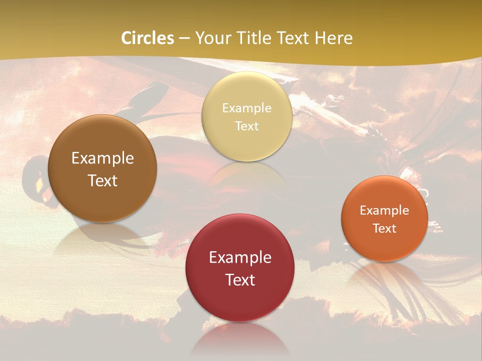 A Woman Holding A Sword In Her Hand PowerPoint Template