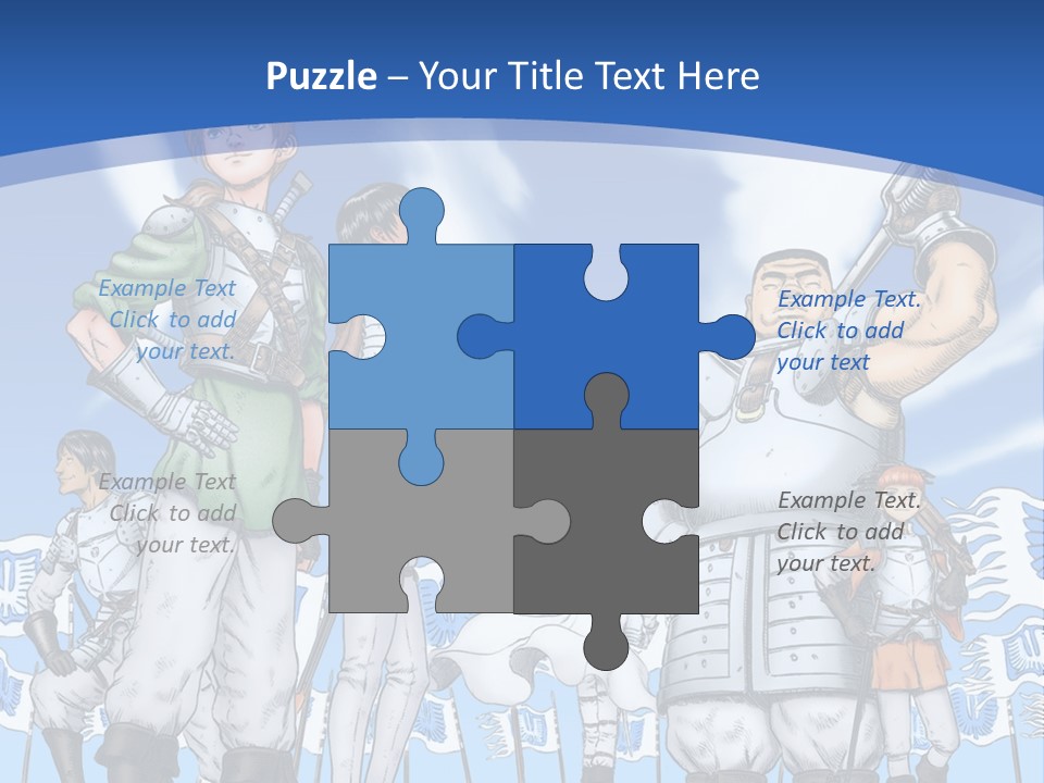 A Group Of People Standing Next To Each Other PowerPoint Template