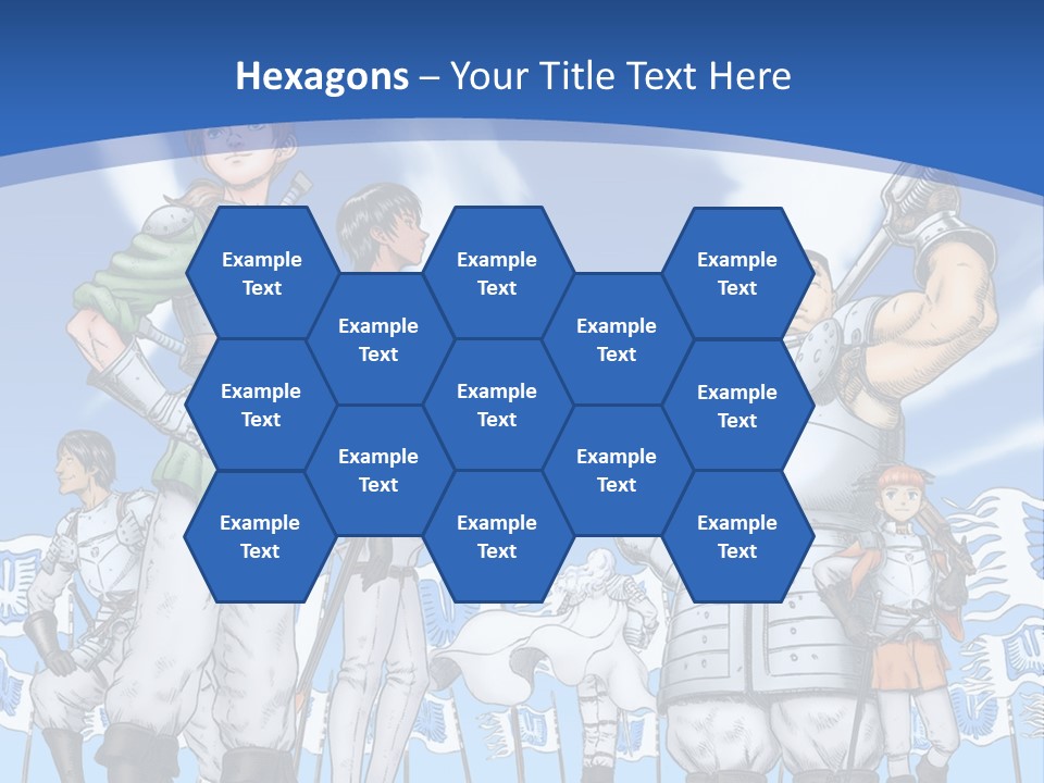 A Group Of People Standing Next To Each Other PowerPoint Template