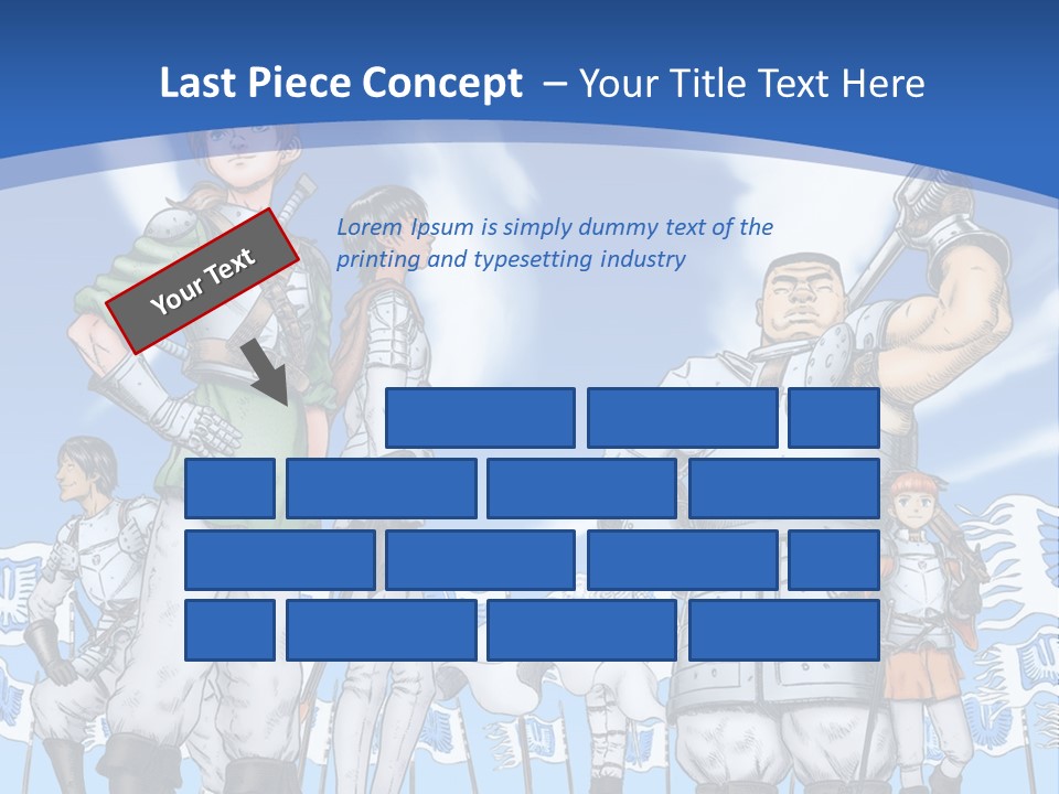 A Group Of People Standing Next To Each Other PowerPoint Template
