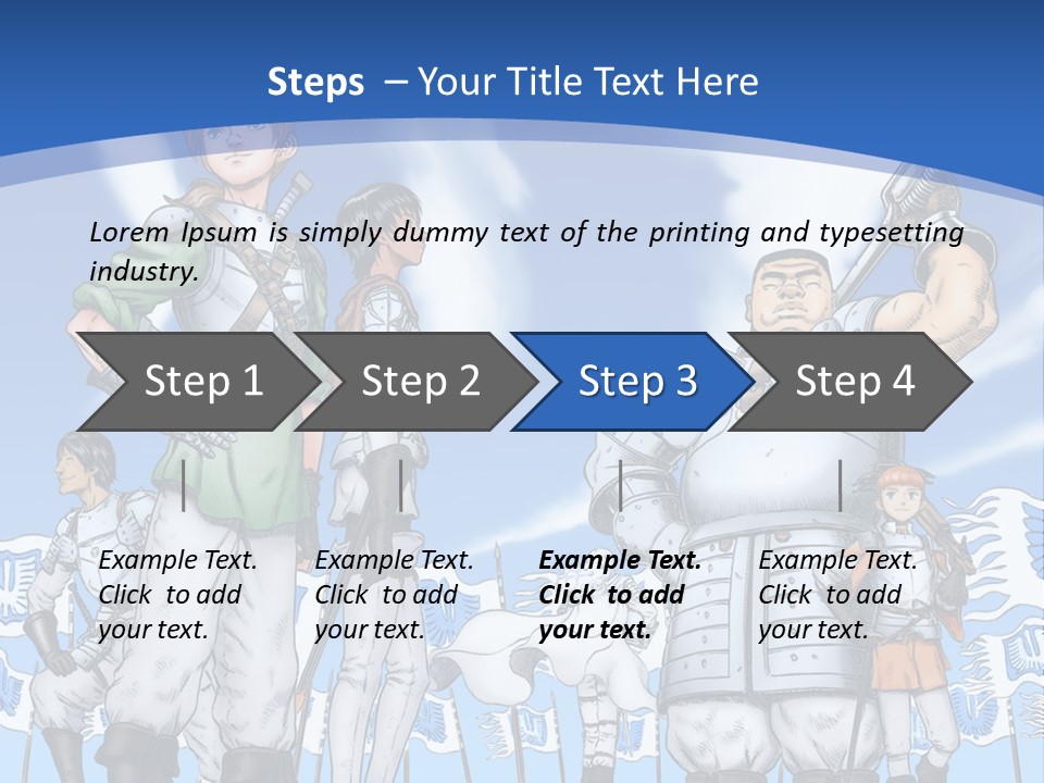 A Group Of People Standing Next To Each Other PowerPoint Template