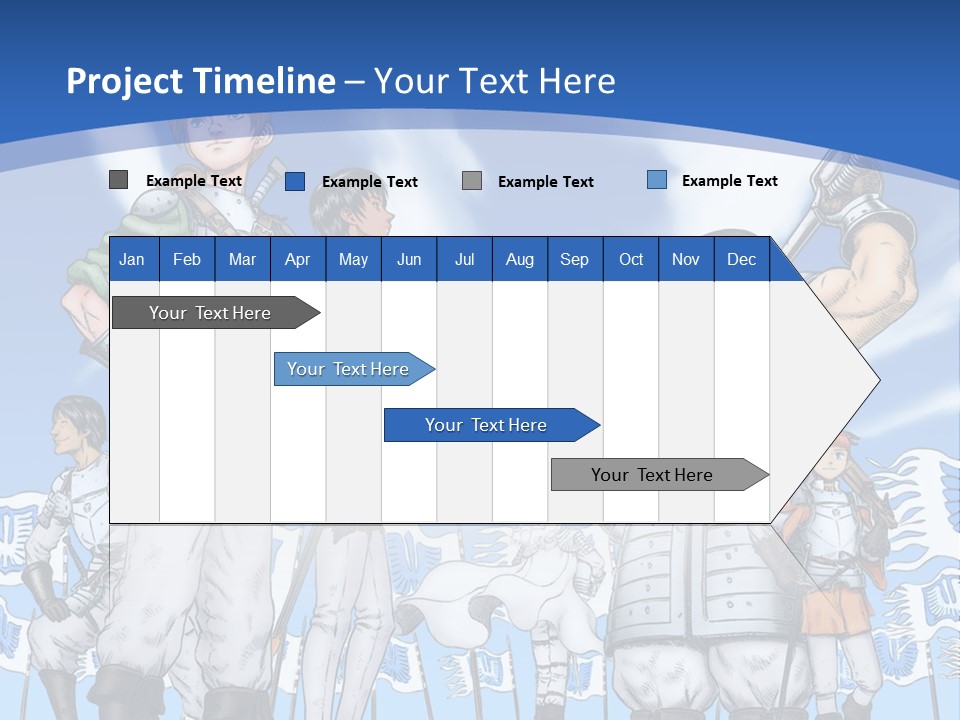 A Group Of People Standing Next To Each Other PowerPoint Template