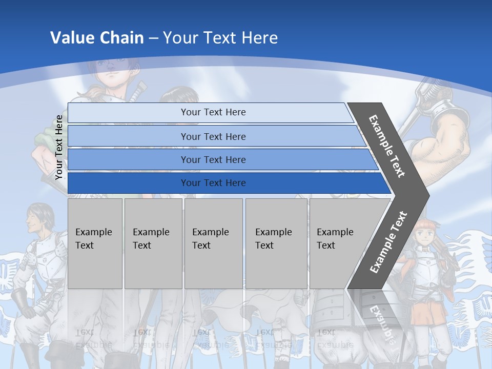 A Group Of People Standing Next To Each Other PowerPoint Template