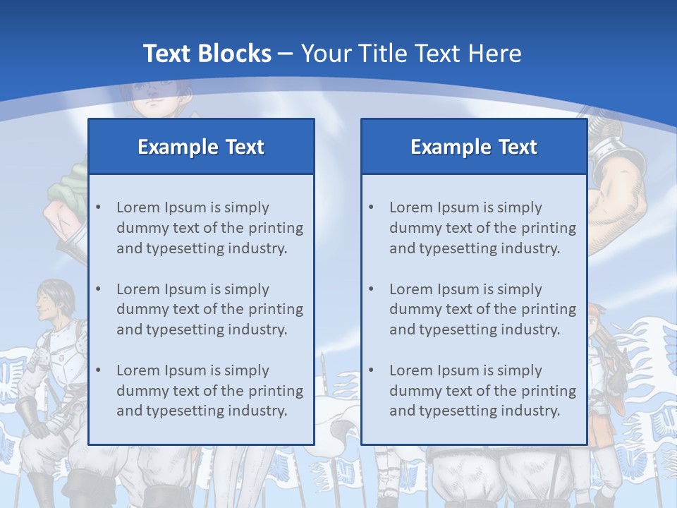 A Group Of People Standing Next To Each Other PowerPoint Template