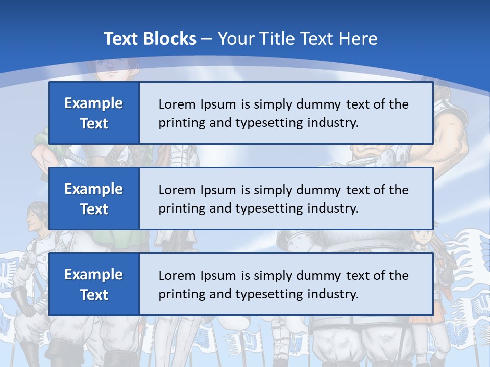 A Group Of People Standing Next To Each Other PowerPoint Template