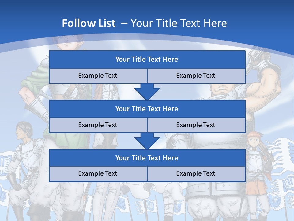 A Group Of People Standing Next To Each Other PowerPoint Template