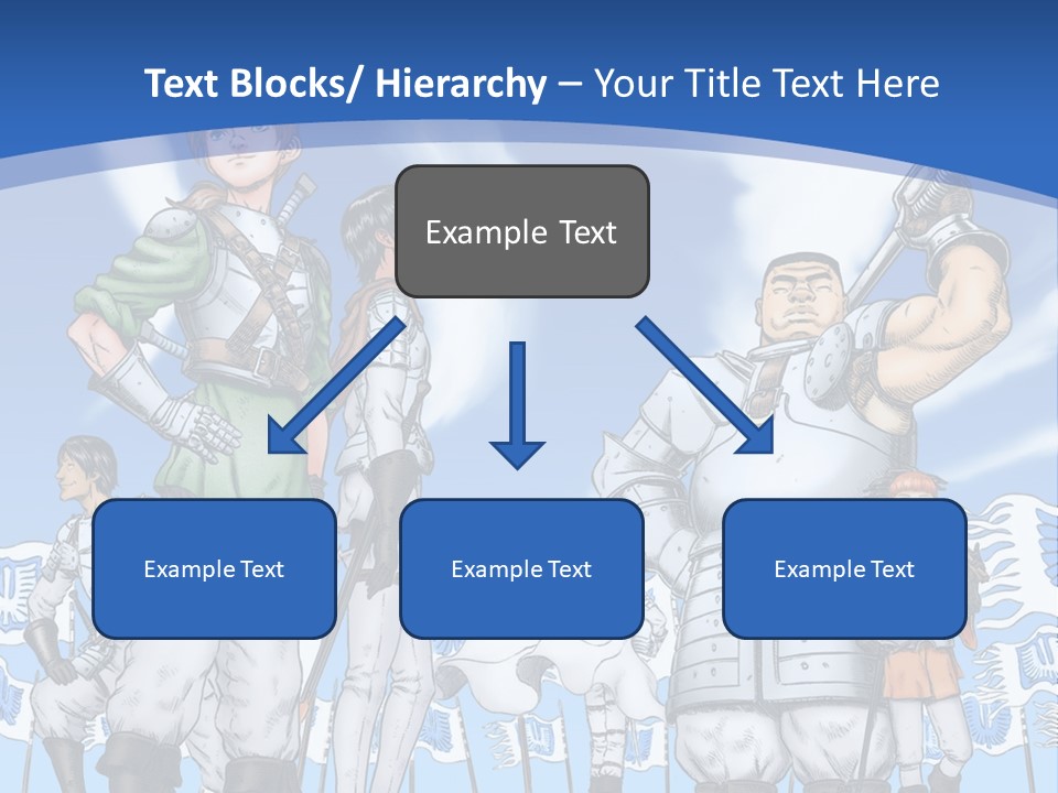 A Group Of People Standing Next To Each Other PowerPoint Template
