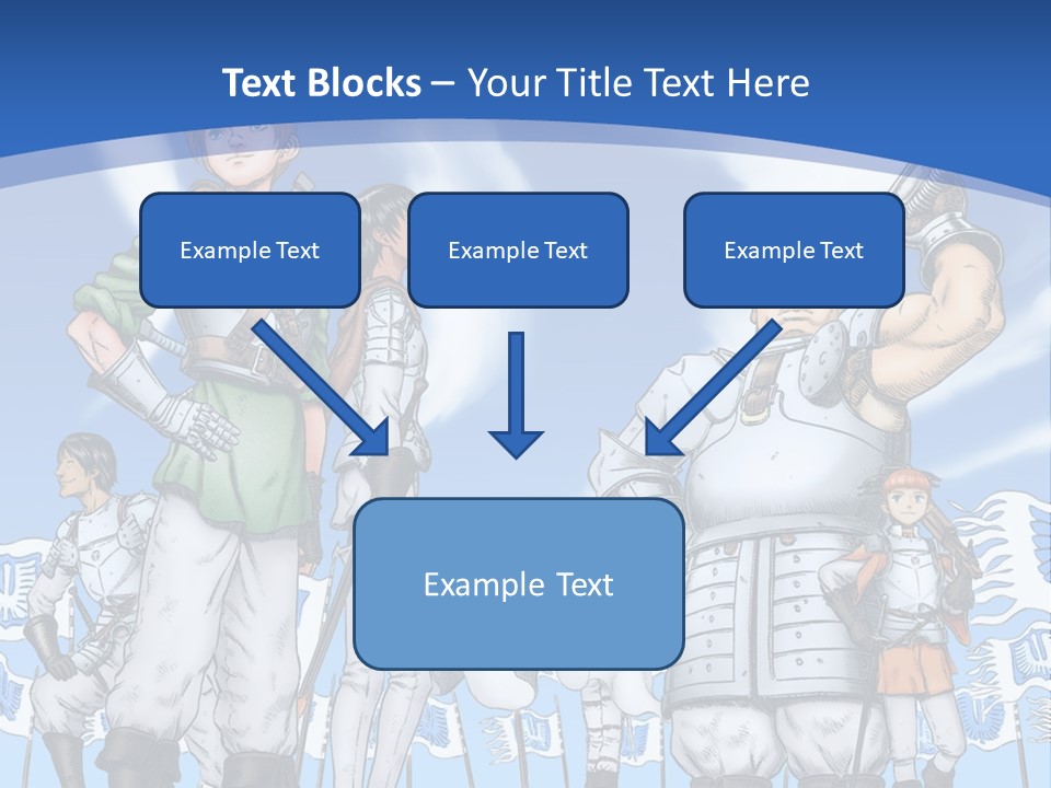 A Group Of People Standing Next To Each Other PowerPoint Template
