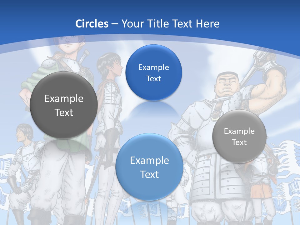 A Group Of People Standing Next To Each Other PowerPoint Template