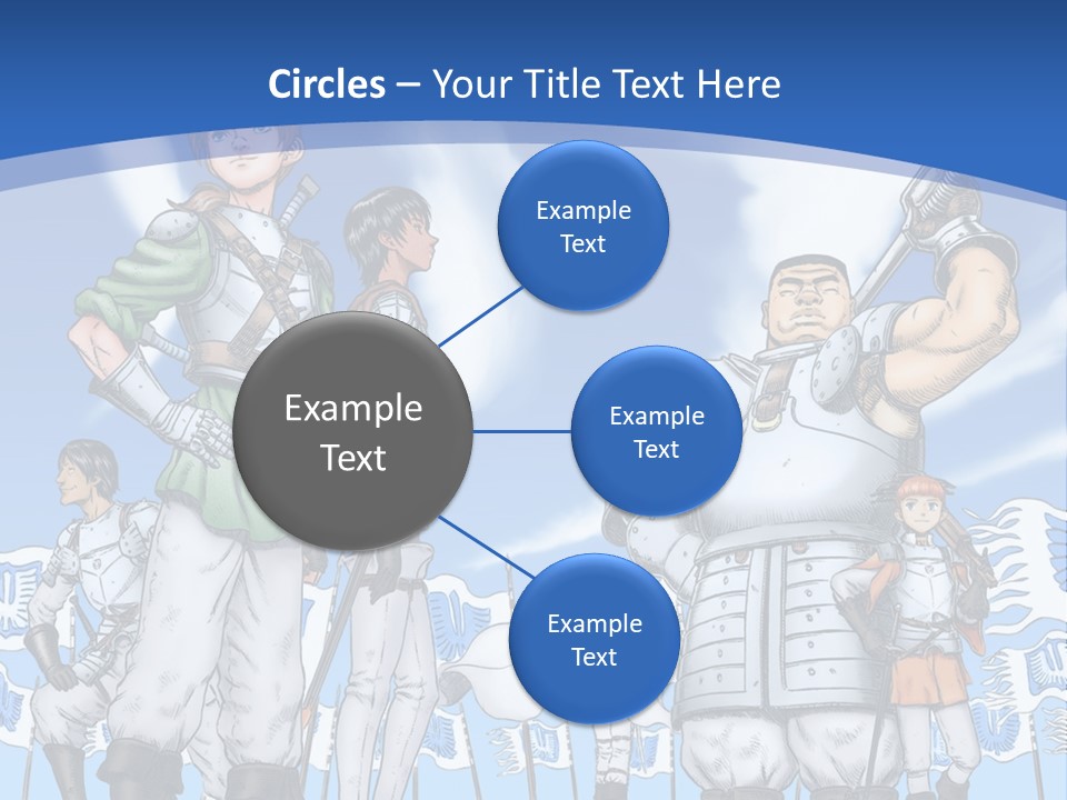 A Group Of People Standing Next To Each Other PowerPoint Template