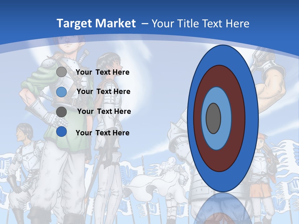 A Group Of People Standing Next To Each Other PowerPoint Template