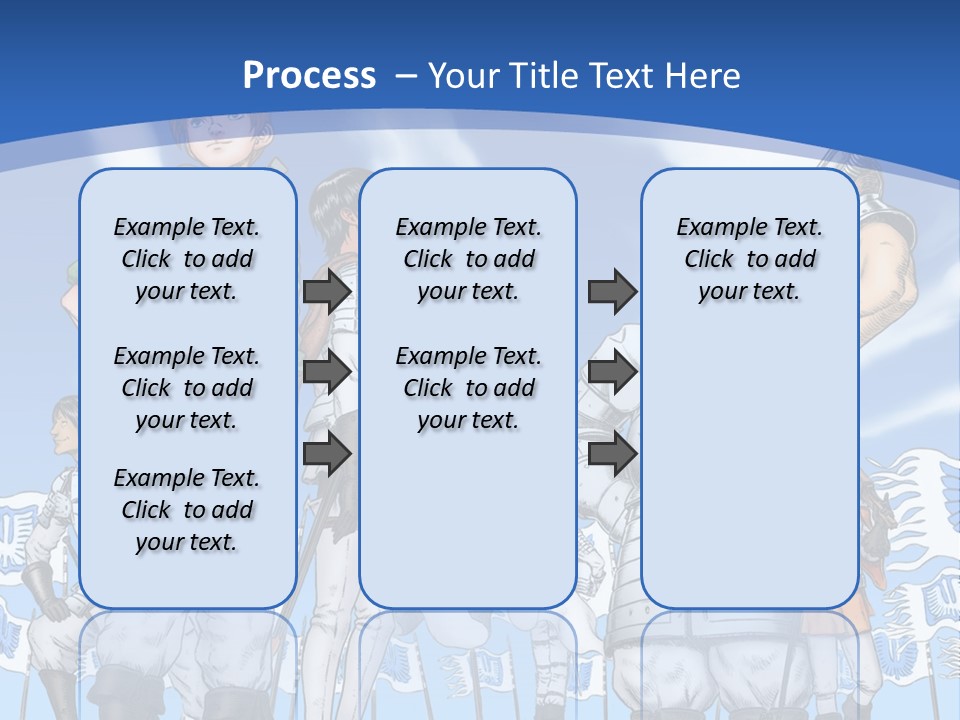 A Group Of People Standing Next To Each Other PowerPoint Template