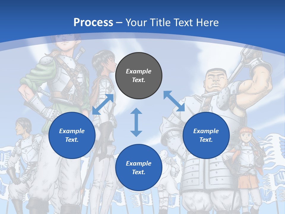 A Group Of People Standing Next To Each Other PowerPoint Template