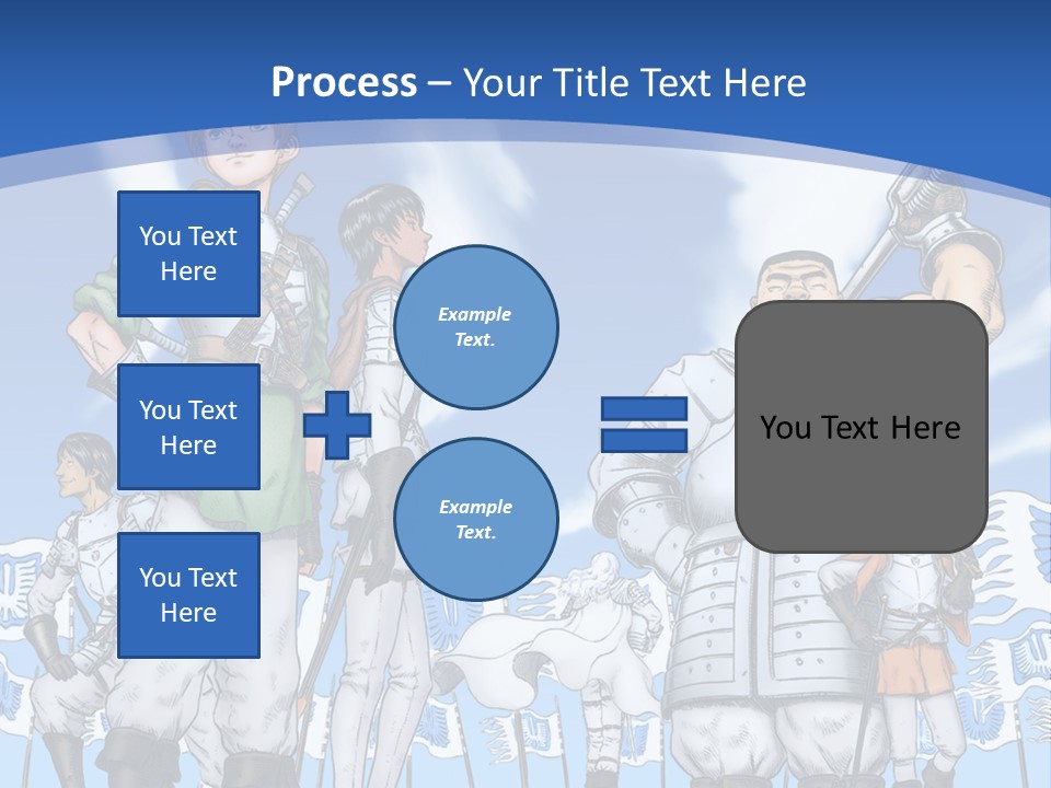 A Group Of People Standing Next To Each Other PowerPoint Template