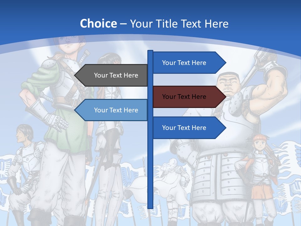 A Group Of People Standing Next To Each Other PowerPoint Template