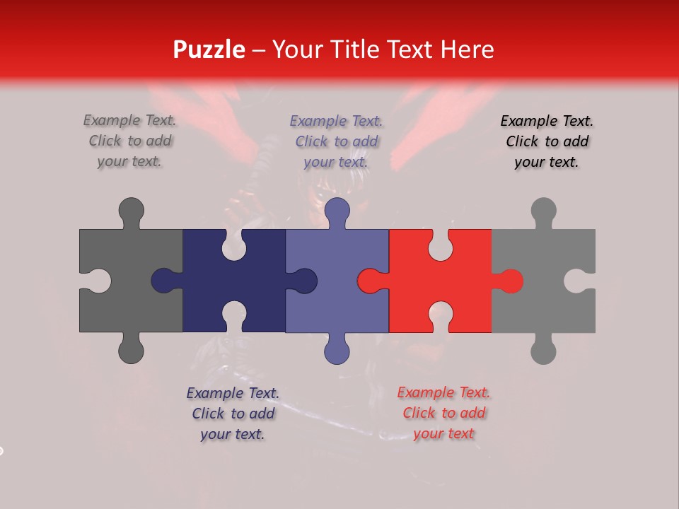 A Man With A Sword In His Hand Powerpoint Presentation PowerPoint Template